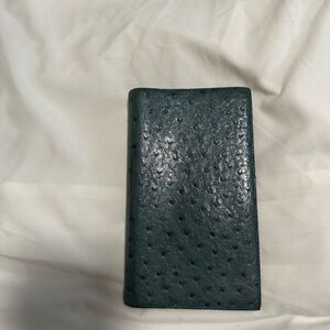 Hermes Ostrich Leather Passport Holder